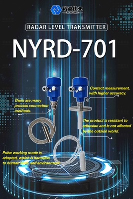 شراء NYRD 701 30m رادار موجة موجهة قابلة للاتصال مقياس مستوى لسائل التآكل القوي online manufacture