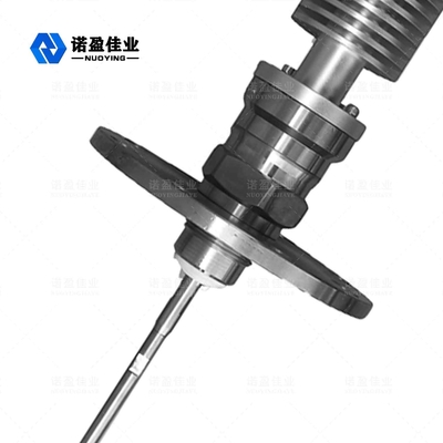 شراء مصنع أجهزة استشعار درجة الحرارة العالية NYRD705 نوع العصا موجهة موجة رادار مستوى جهاز إرسال للسوائل مع خروج RS485 online manufacture