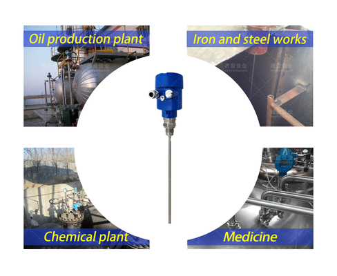 شراء 1.8GHz NYRD-702 بيع مباشر من المصنع دقة عالية موجهة موجة رادار مستوى متر إرسال مع 4-20mA الخروج online manufacture