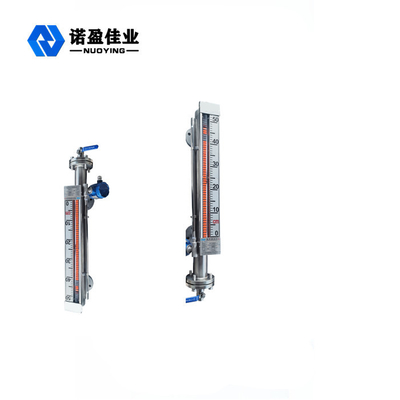شراء مؤشر المستوى المغناطيسي العمودي الوقود SIL DC 4-20mA الفولاذ المقاوم للصدأ online manufacture