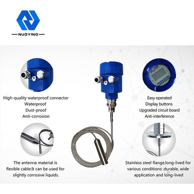 سعر جيد NYRD-701 30m رادار موجة موجهة قابلة للاتصال لقياس مستوى السائل القوي للتآكل الانترنت