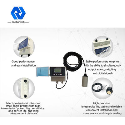 سعر جيد NYCSUL-502 24VDC مقياس مستوى الموجات فوق الصوتية من النوع المنقسم مع 4-20mA و Hart Output Oil Level Transmitter Sensor الانترنت