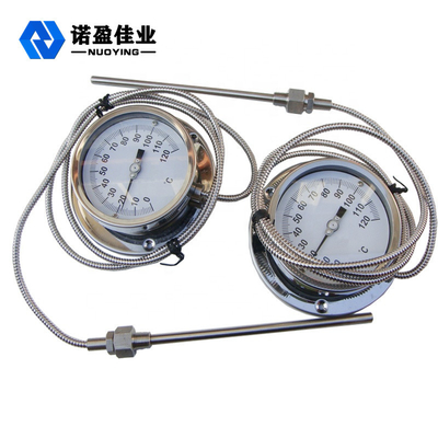 Good price 60mm الطلب ثنائي المعدن مقياس درجة الحرارة 1.5 دقة SS304 0-150 درجة الانترنت