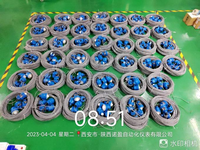 بلوتوث NYRD-901 صناعية 80GHz رادار مستوى جهاز إرسال 4-20mA الخروج للخيوط الألومنيوم السائلة تثبيت 1