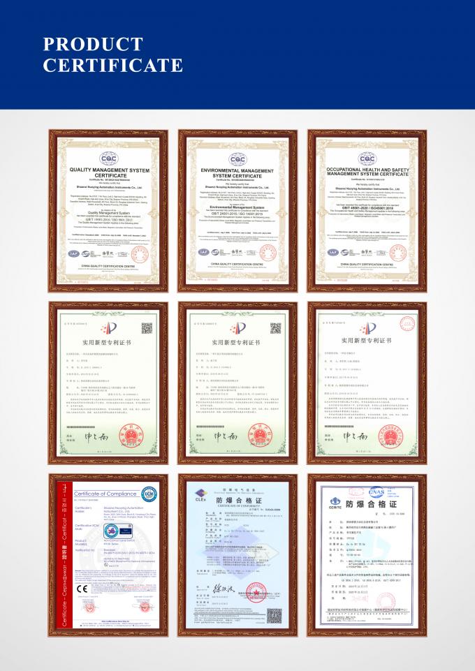 مفتاح مستوى RF السعة لقياس السائل درجة حرارة عالية سمك السائل التآكل 7