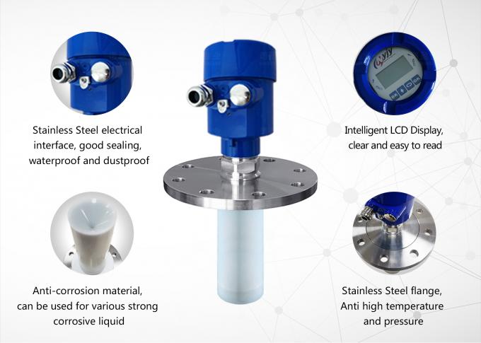 مقياس مستوى رادار 26GHz لخزان تخزين السوائل من النوع الصحي وحاويات عالية التآكل 2