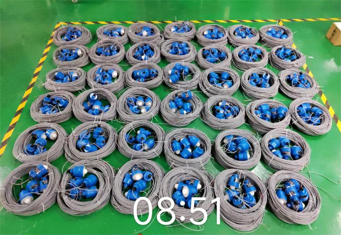 جهاز استشعار مستوى رادار 80GHz مع تكنولوجيا الموجات المليمترية ، RS485 جهاز استشعار مستوى رادار المياه قياس جهاز إرسال 1