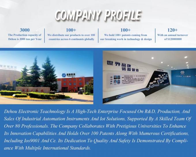 جهاز استشعار مستوى رادار 80GHz مع تكنولوجيا الموجات المليمترية ، RS485 جهاز استشعار مستوى رادار المياه قياس جهاز إرسال 4