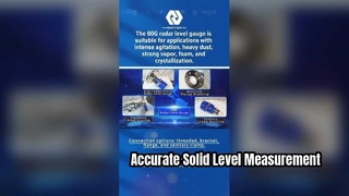 قياس مستوى الرادار للمواد الصلبة